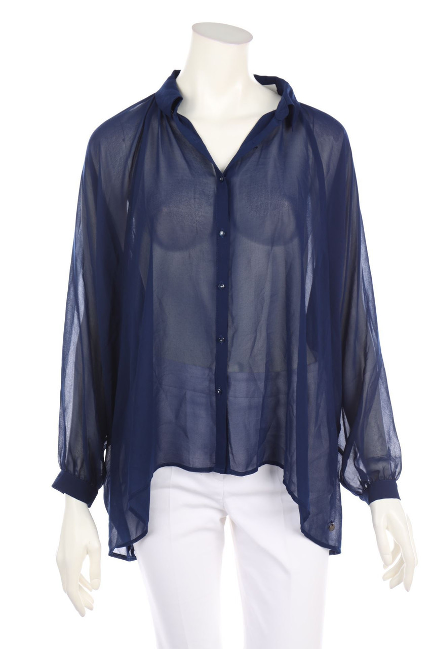 Pepe Jeans - Oversize-Chiffon-Blouse - XS