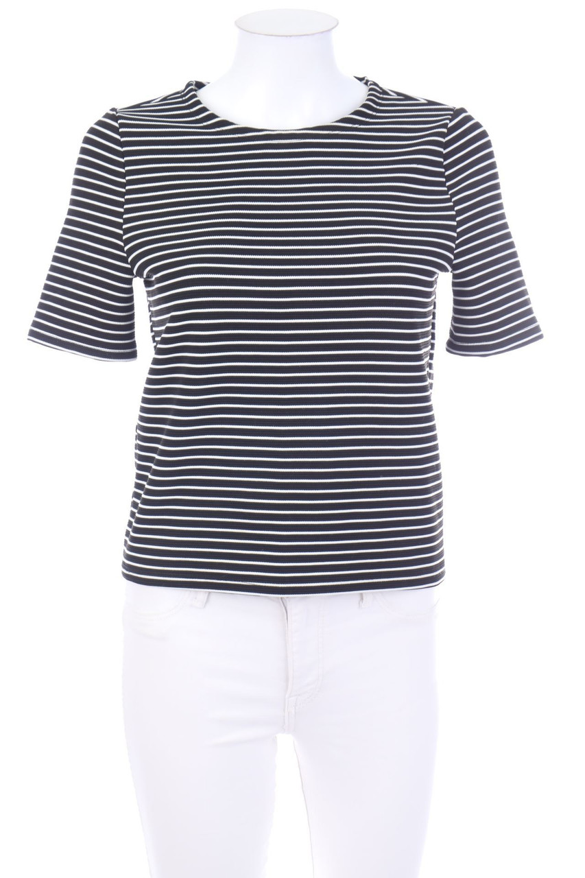 No Label - Shortsleeve-Shirt with Stripes - XS