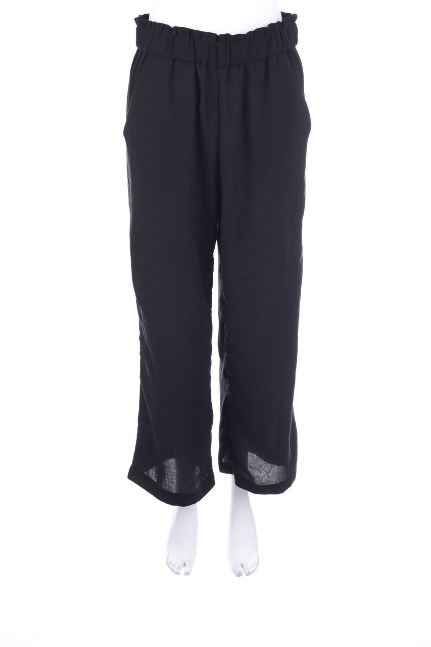 H&M - High Waist-Bundfaltenhose - D 38