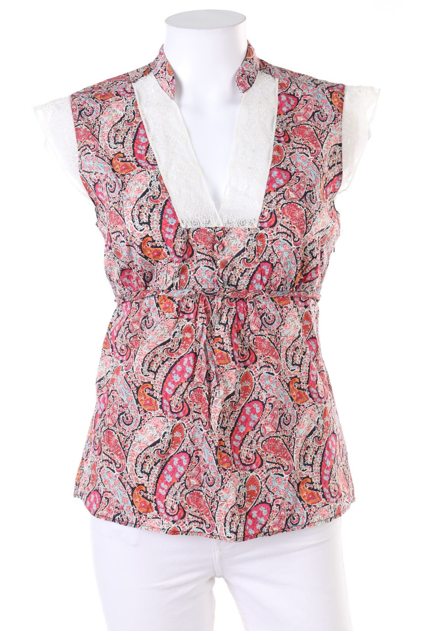 OASIS - Blusentop mit Paisley-Print - D 36