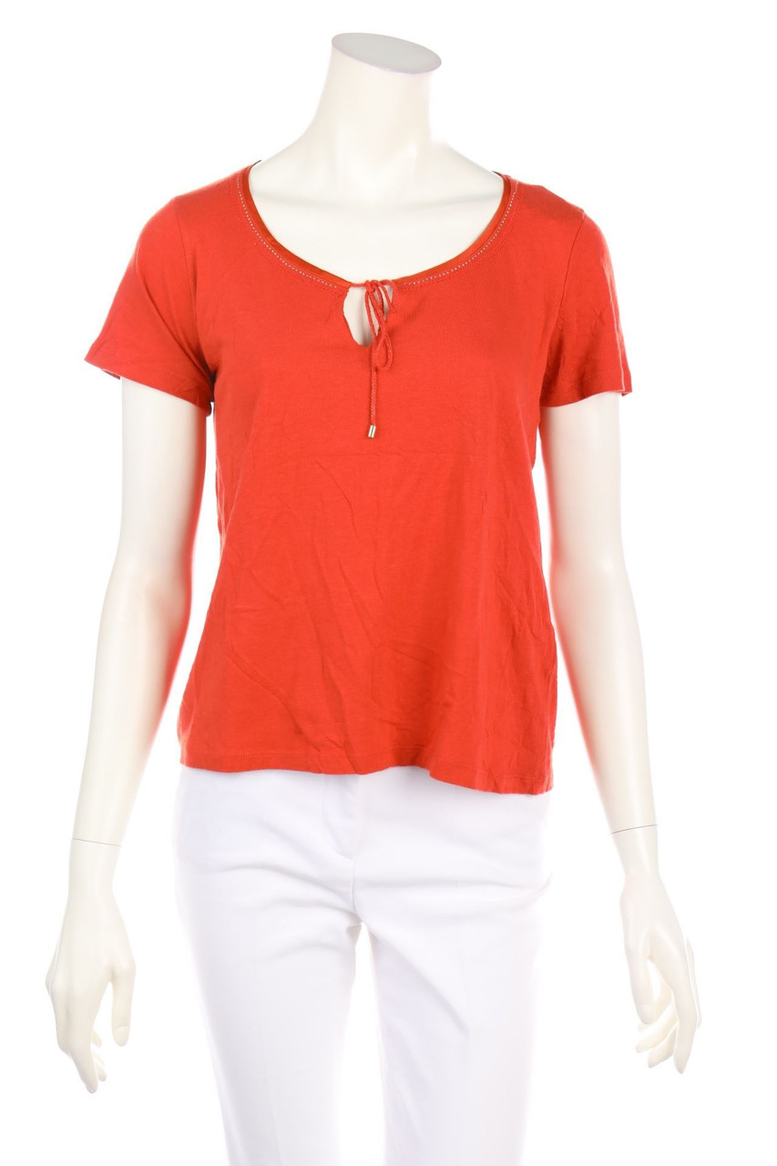 Antonelle - Shortsleeve-Shirt with Rhinestones - D 38