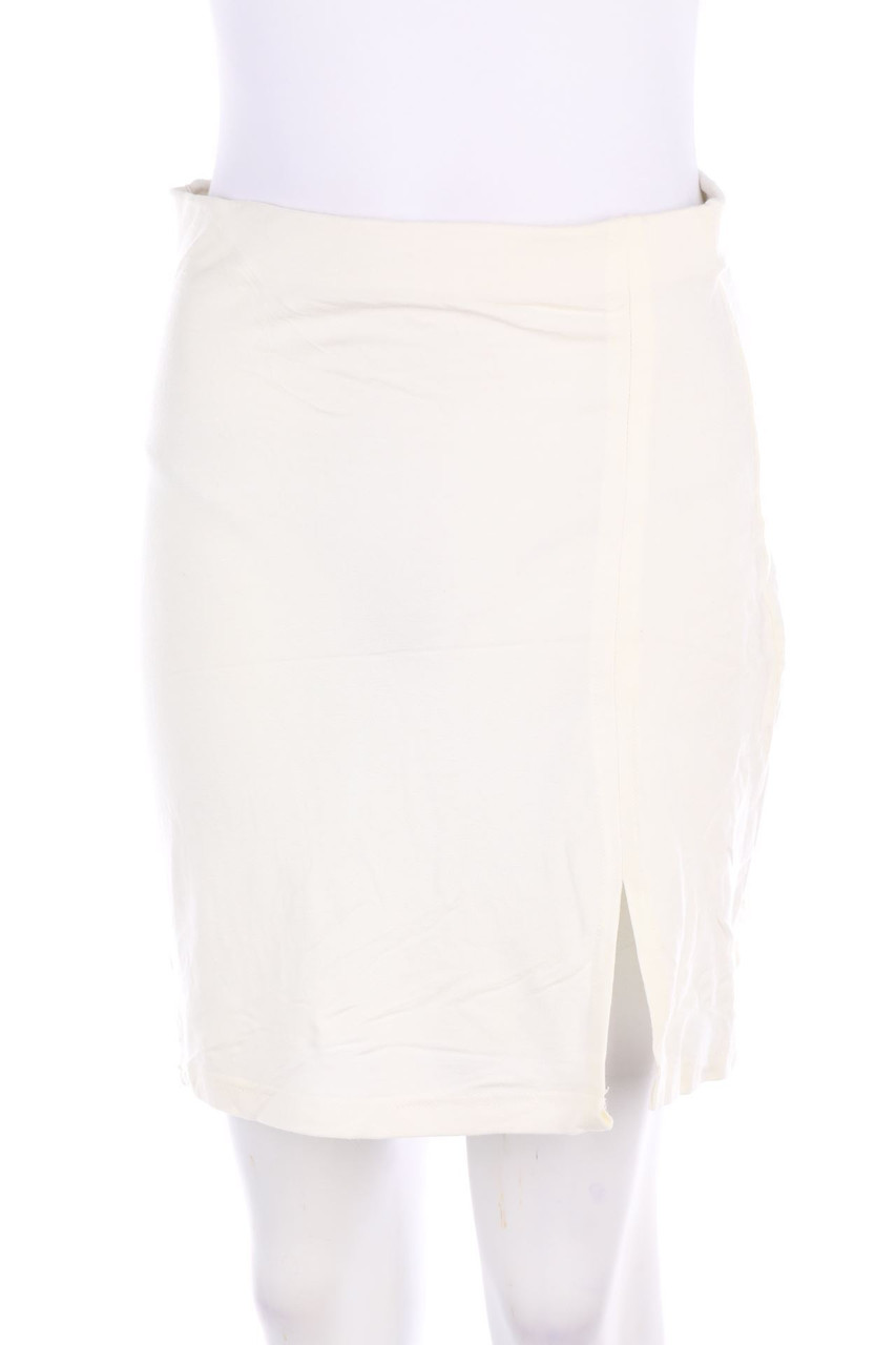 H&M HENNES collection - Minirock aus Viskose-Mix mit Schlitz - M