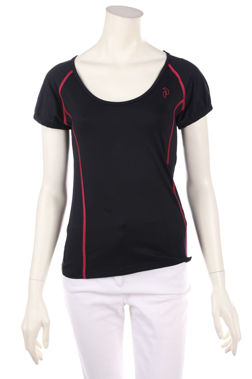 Peak Performance - Sport T-Shirt mit Logo-Print - S