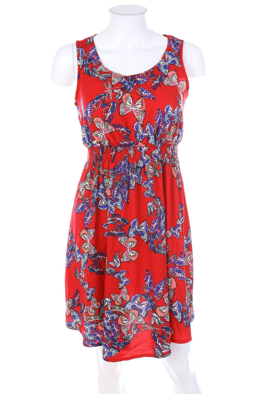 NEW LOOK MATERNITY - Print-Kleid mit Smok-Details - D 34