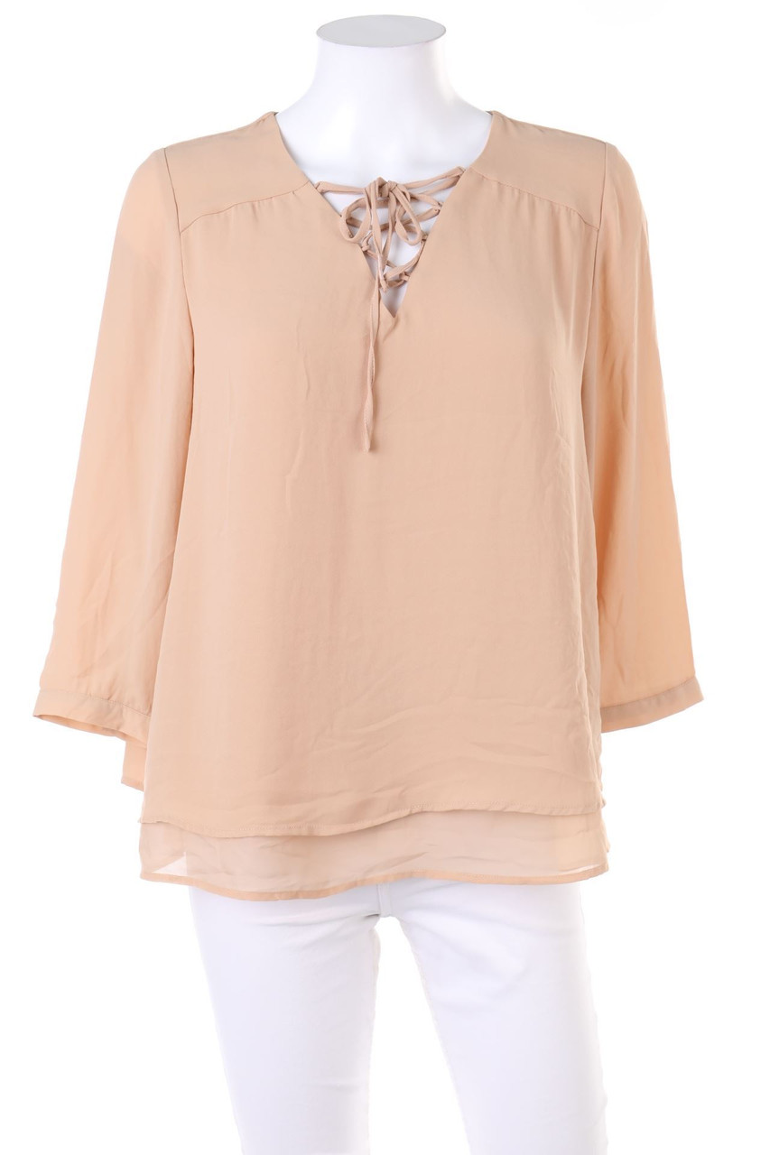 ONLY - Bluse mit Schnürung - D 34