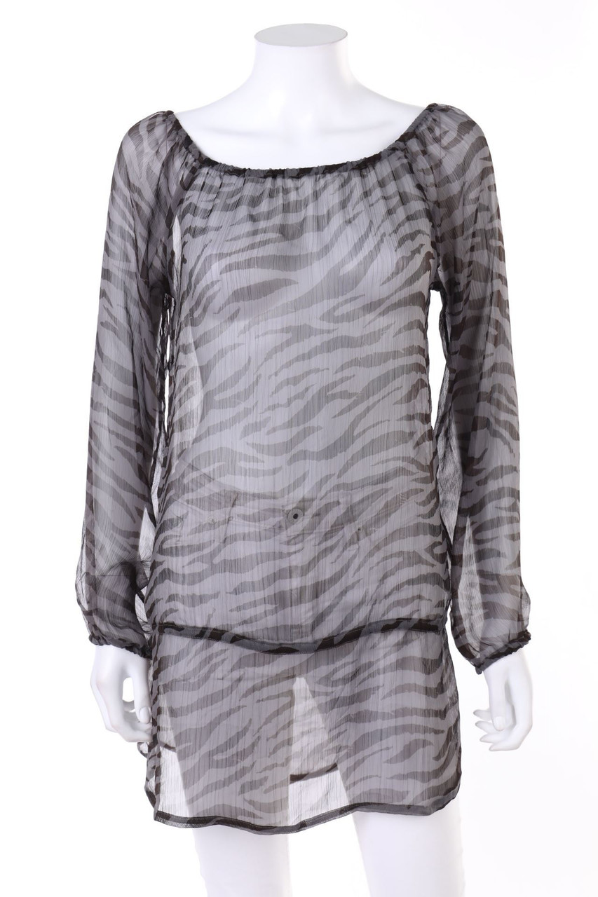 TOM TAILOR Denim - Bluse mit Animal-Print - M