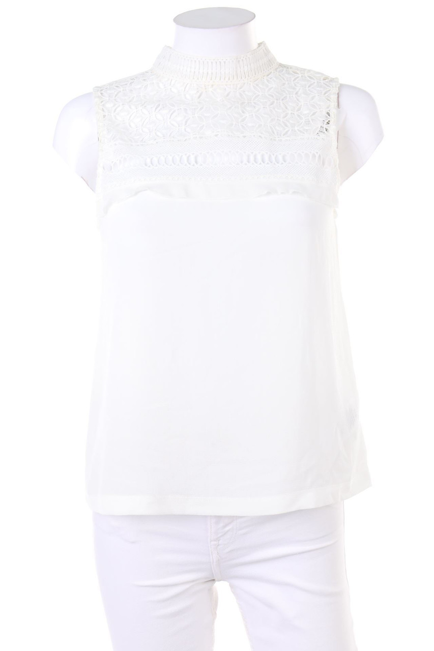 orsay - Boho-Blouse Top with Lace Insert - D 36