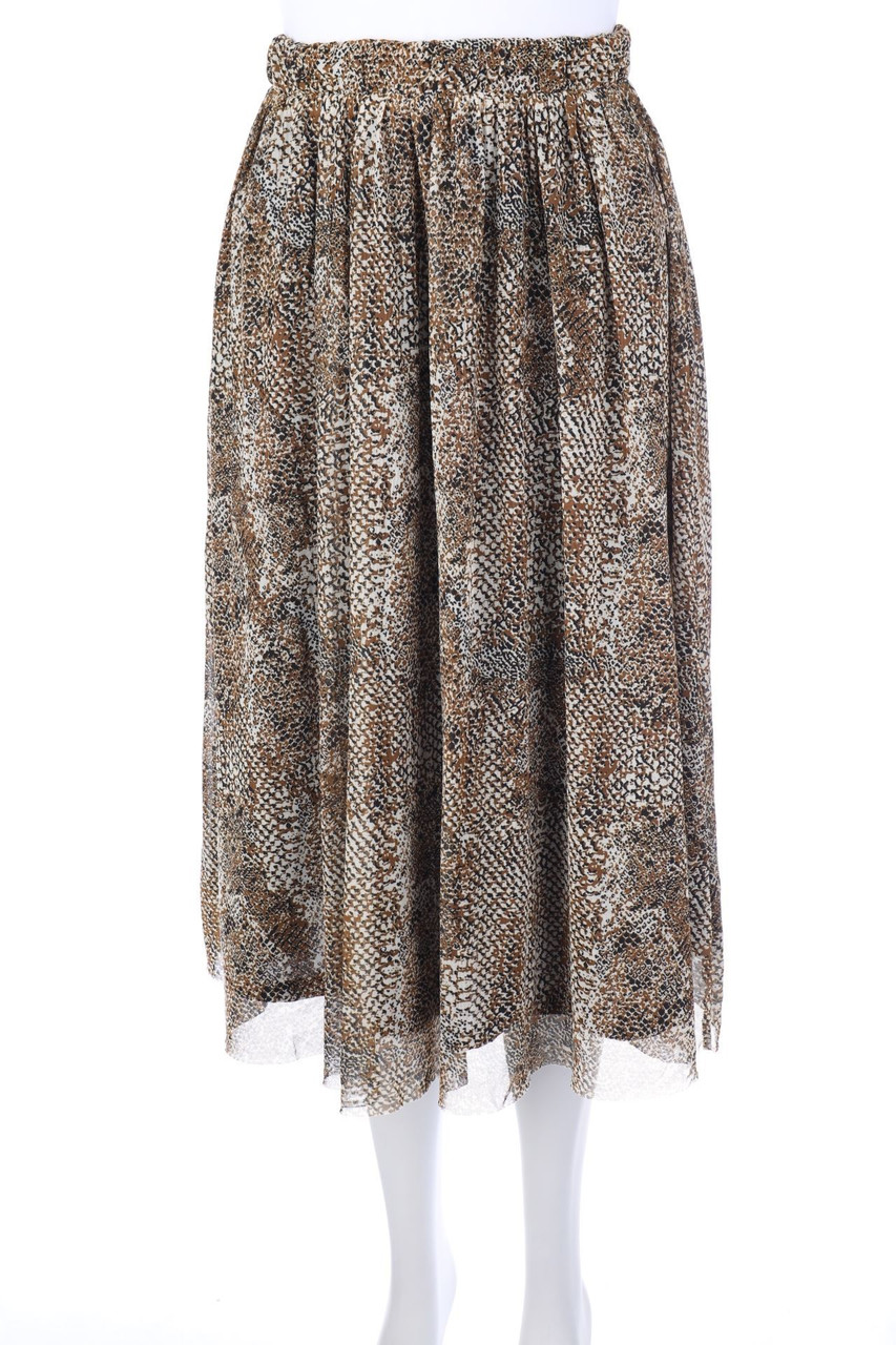 RESERVED - Midi Skirt with Print - D 36