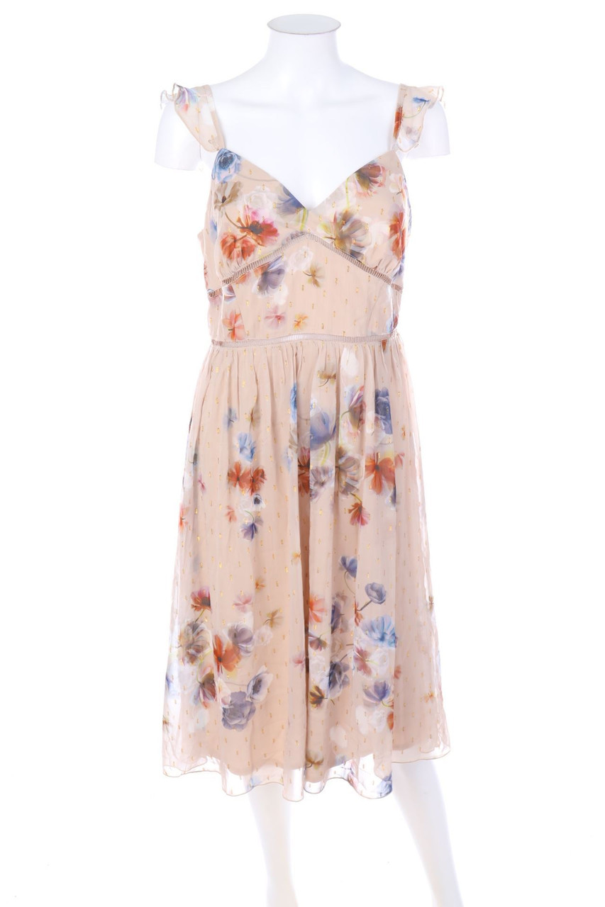 LITTLE MISTRESS LONDON - dress with Flower Print - D 38