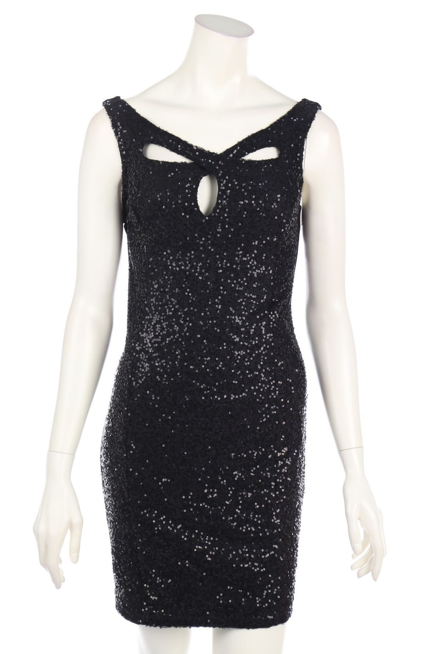 Christiane Road - Sequined Dress with Keyhole - S
