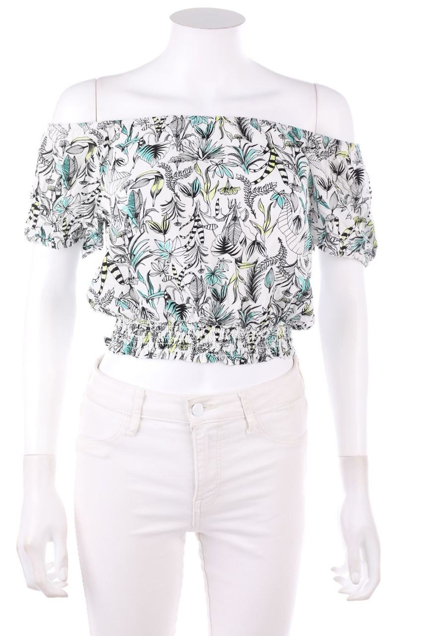 GEMO - Cropped-Carmen-Bluse - D 38