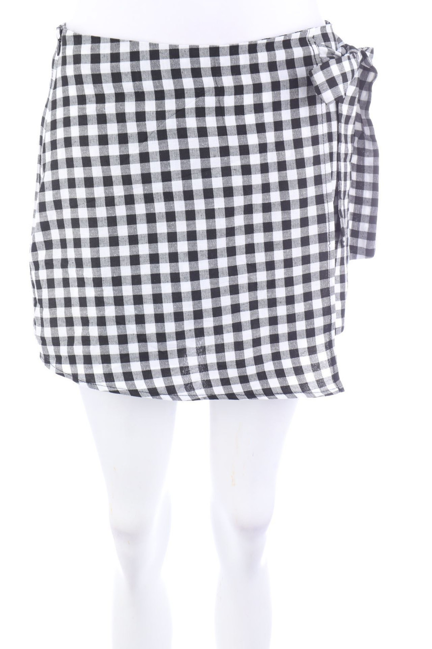 SHEIN - Karo-Skort mit Schleife - D 38