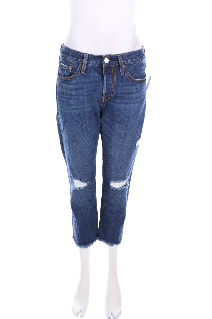 LEVI´S - Destroyed Straight Cut Jeans - W28