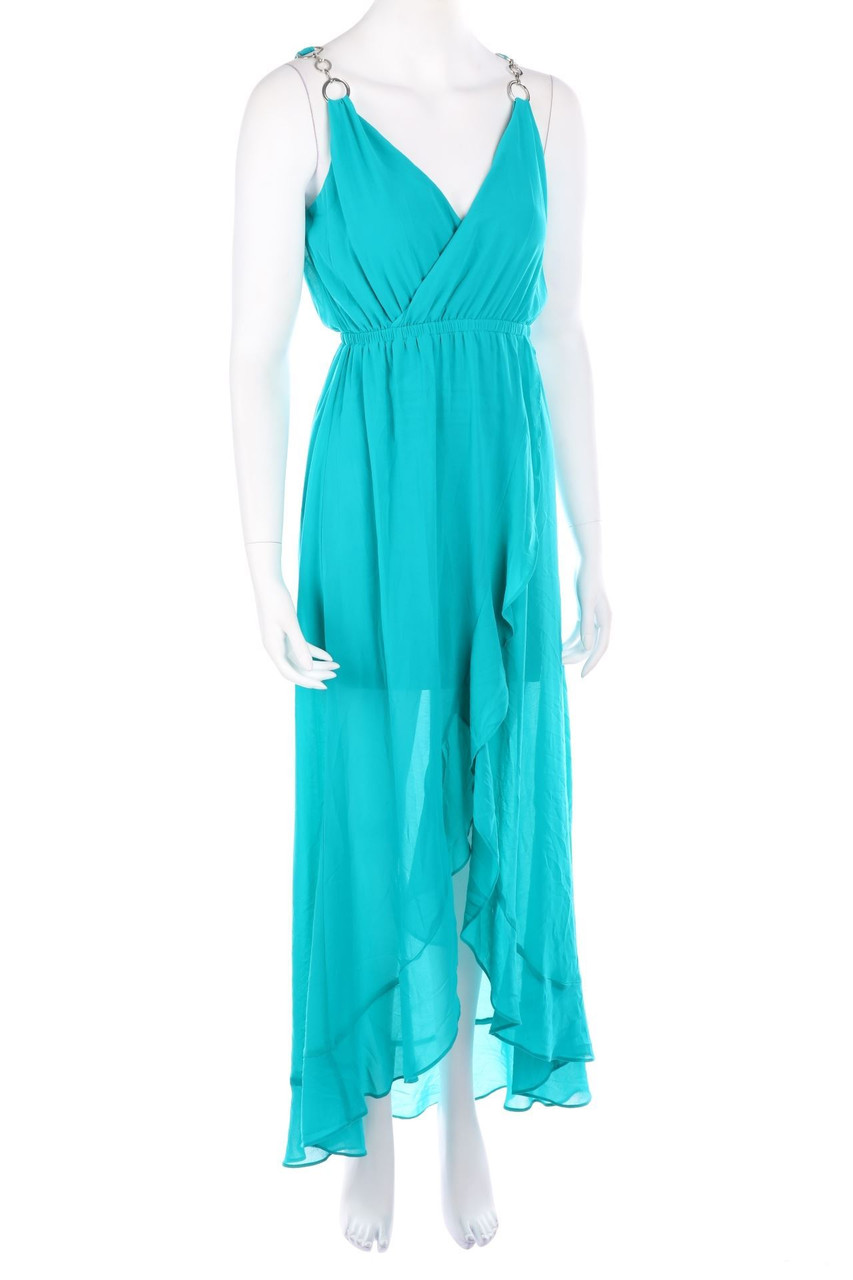 MORGAN - Evening Gown with Deep Plunge Neckline - D 34