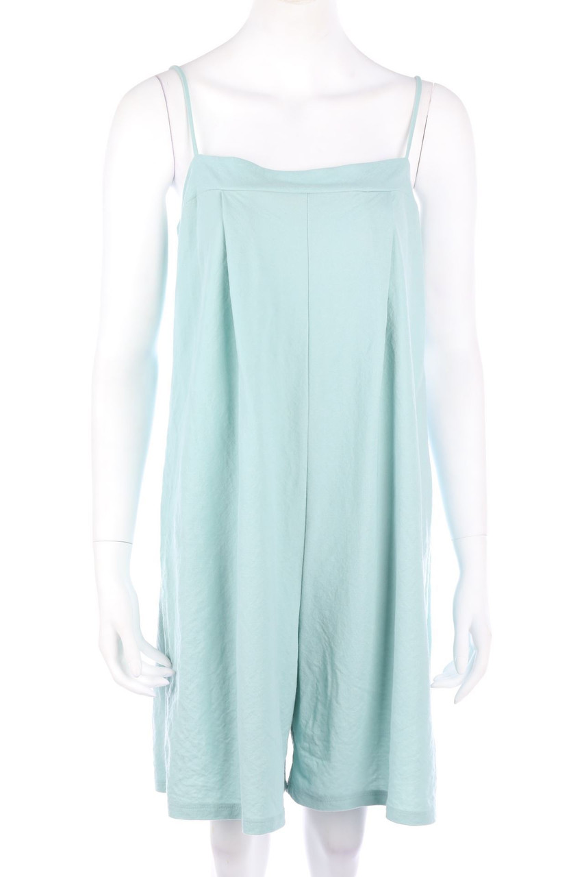 ZARA - Träger-Playsuit mit Falte - M