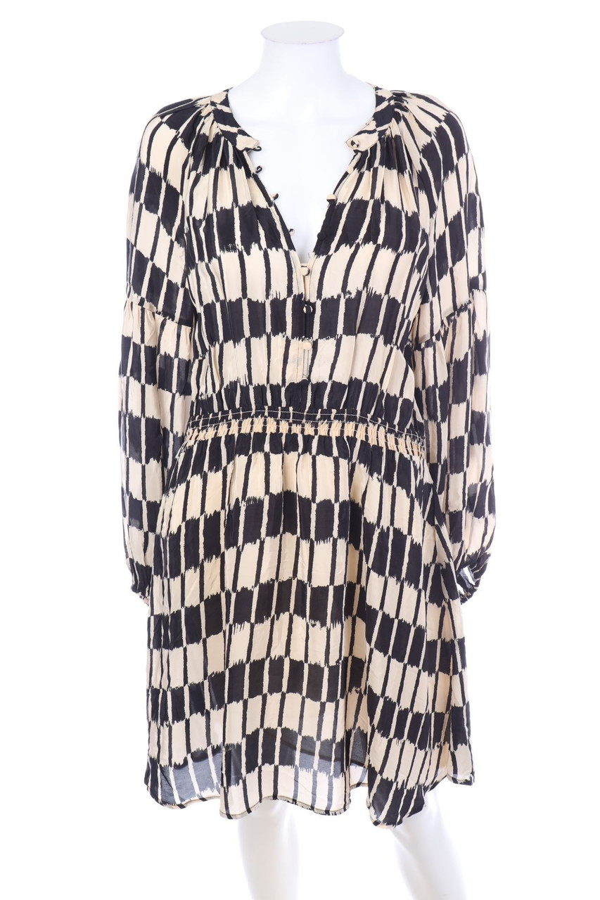 MANGO - dress with Geo Pattern - D 38