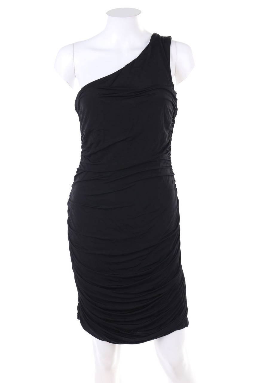 H&M - One-Shoulder Kleid mit Drapierung - S