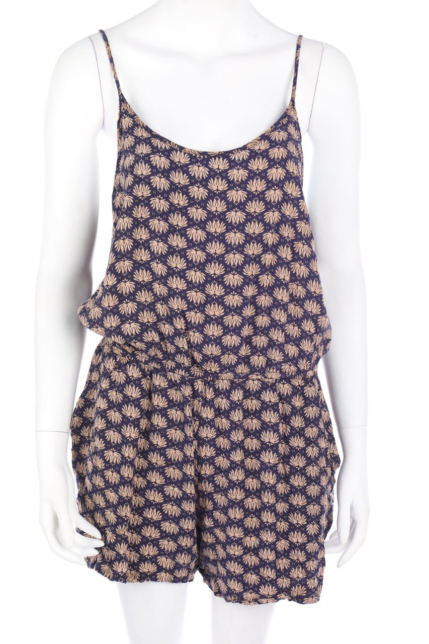 H&M - Print-Playsuit aus Viskose - D 44