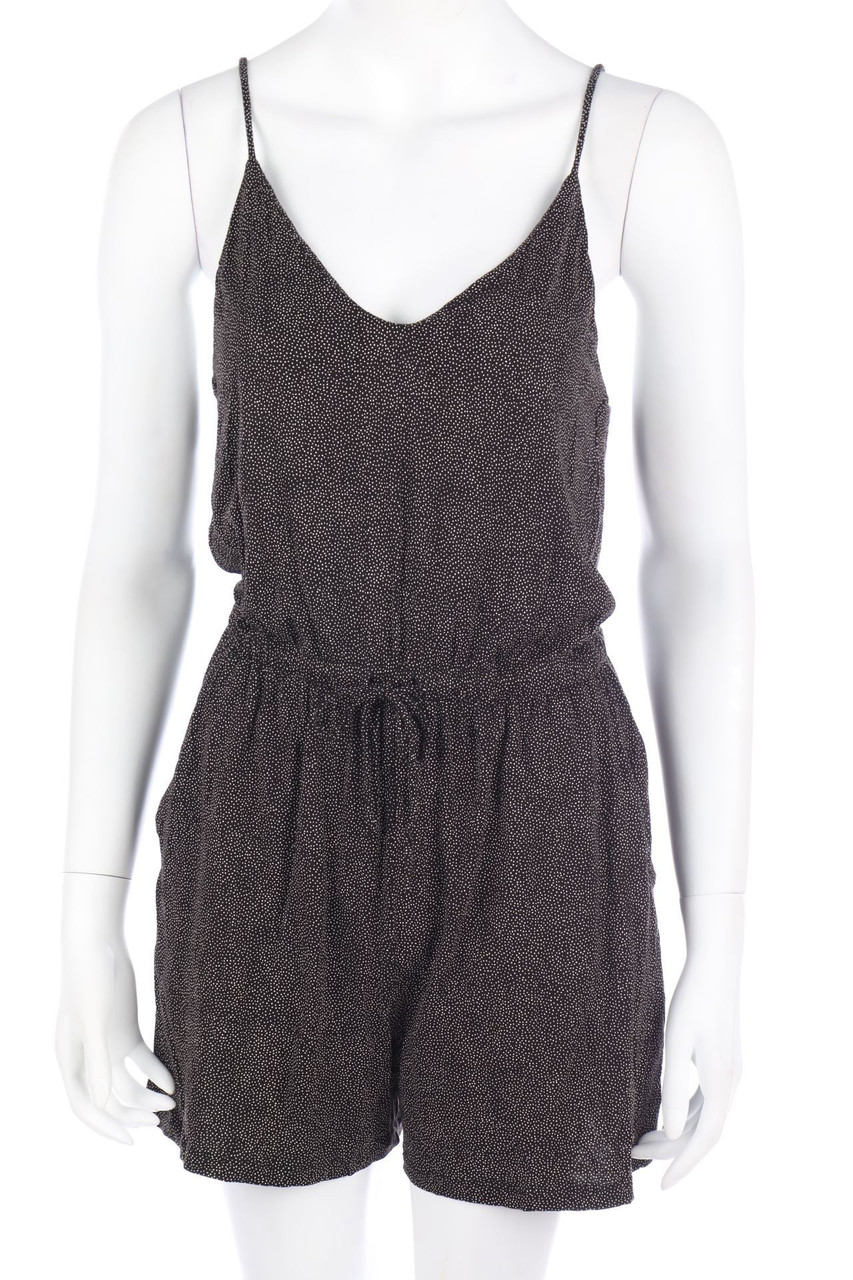 H&M - Polka Dot-Playsuit aus Viskose mit Tunnelzug - S