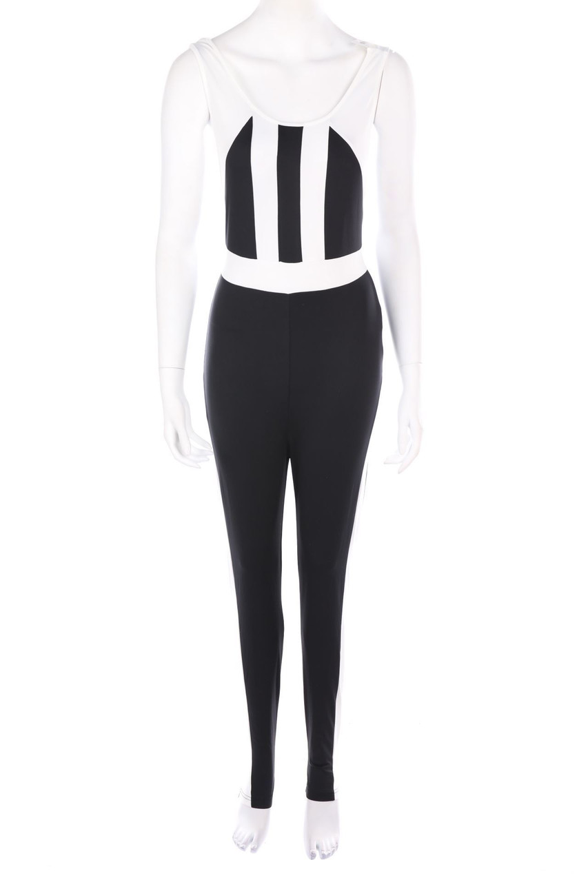 No Label - Jumpsuit with Deep Back Cutout - D 36