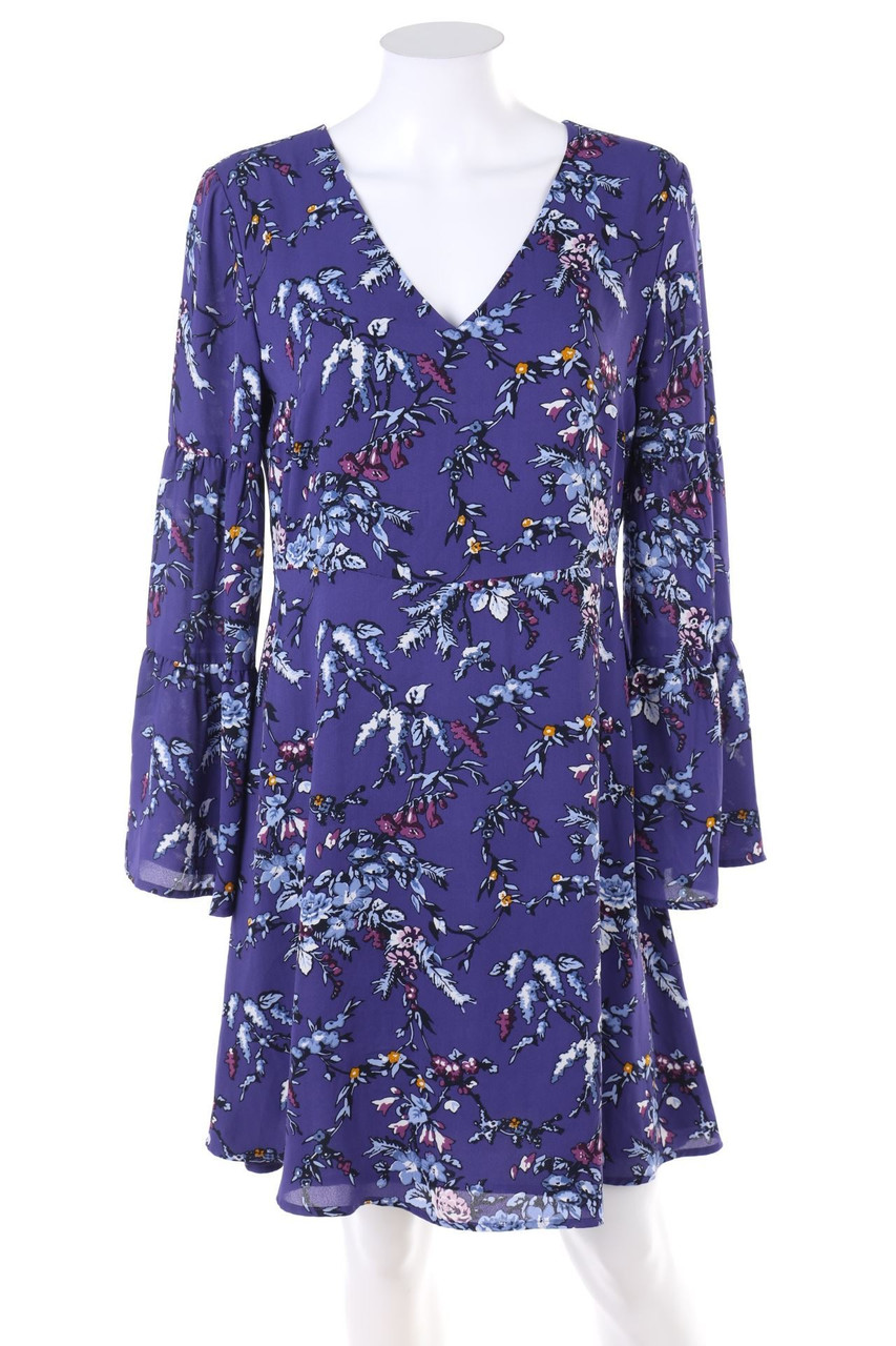 LOFT - dress with Flower Print - D 36