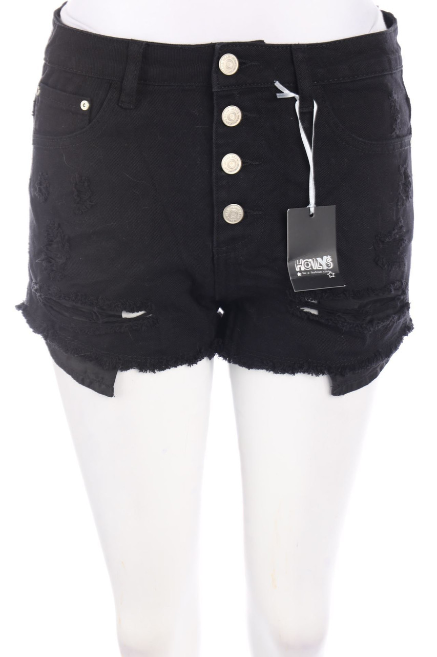 Hailys - Destroyed Jeans-Shorts - M