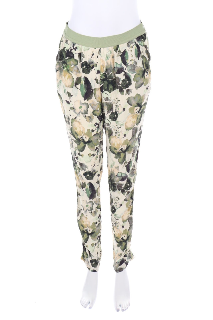MASON´S - Print-Jogger-Hose aus Viskose mit Gummizug - D 42