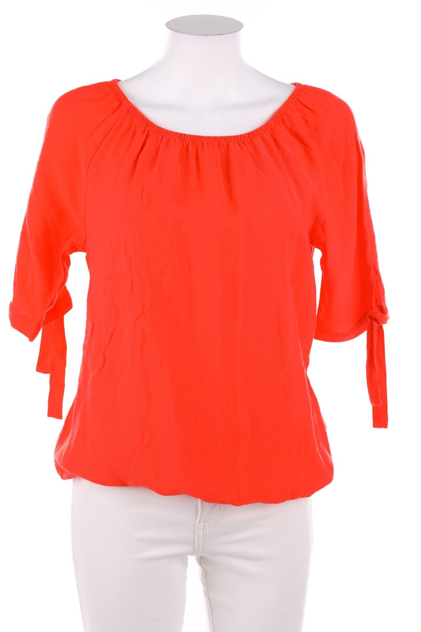 KENNY S. - Carmen-Bluse aus Viskose-Mix - S