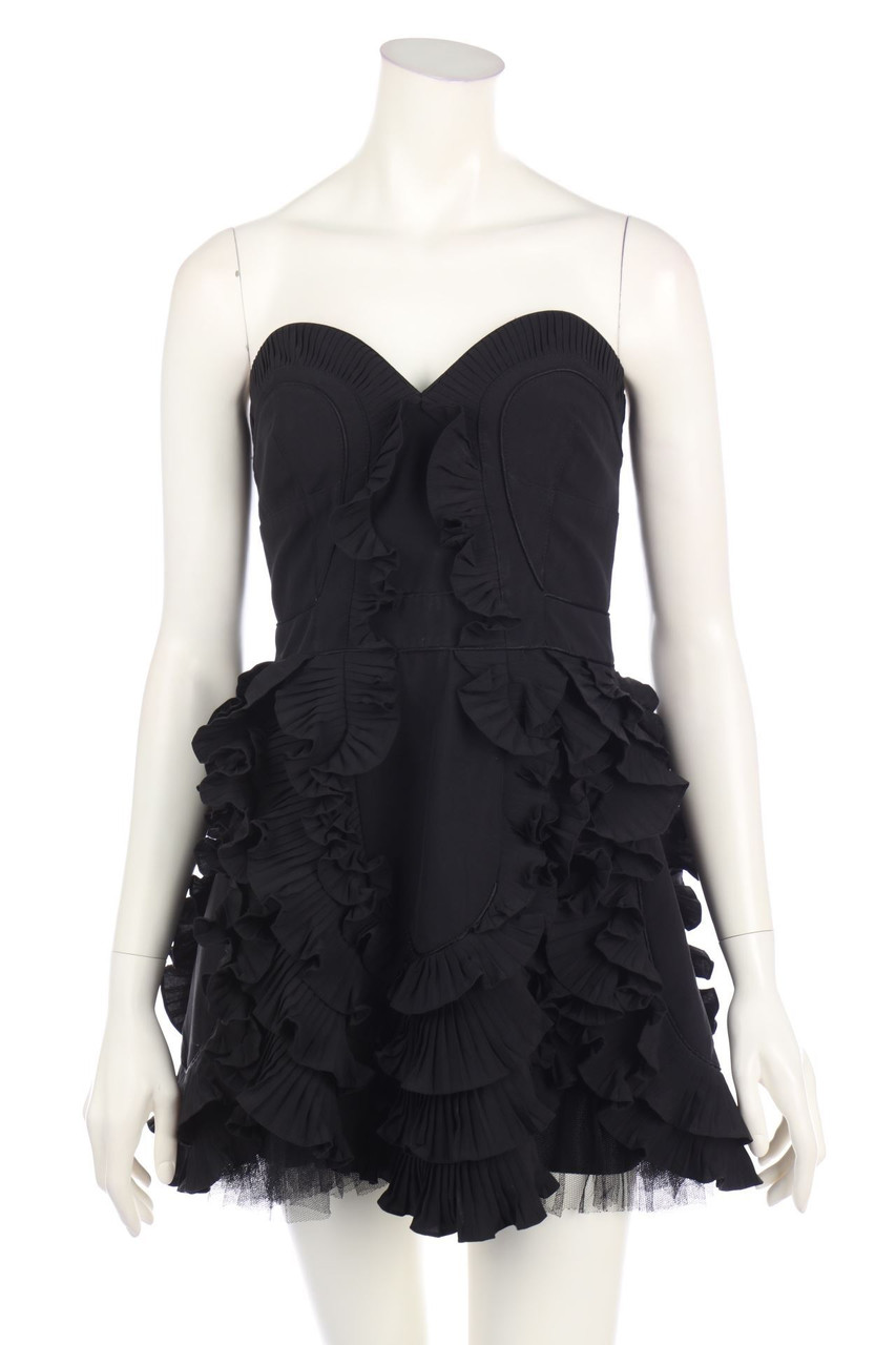 KAREN MILLEN - Party Dress with Volants - D 36