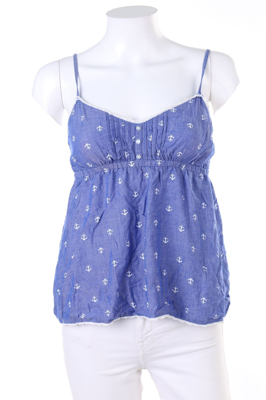 H&M - Blusentop mit Muster - S