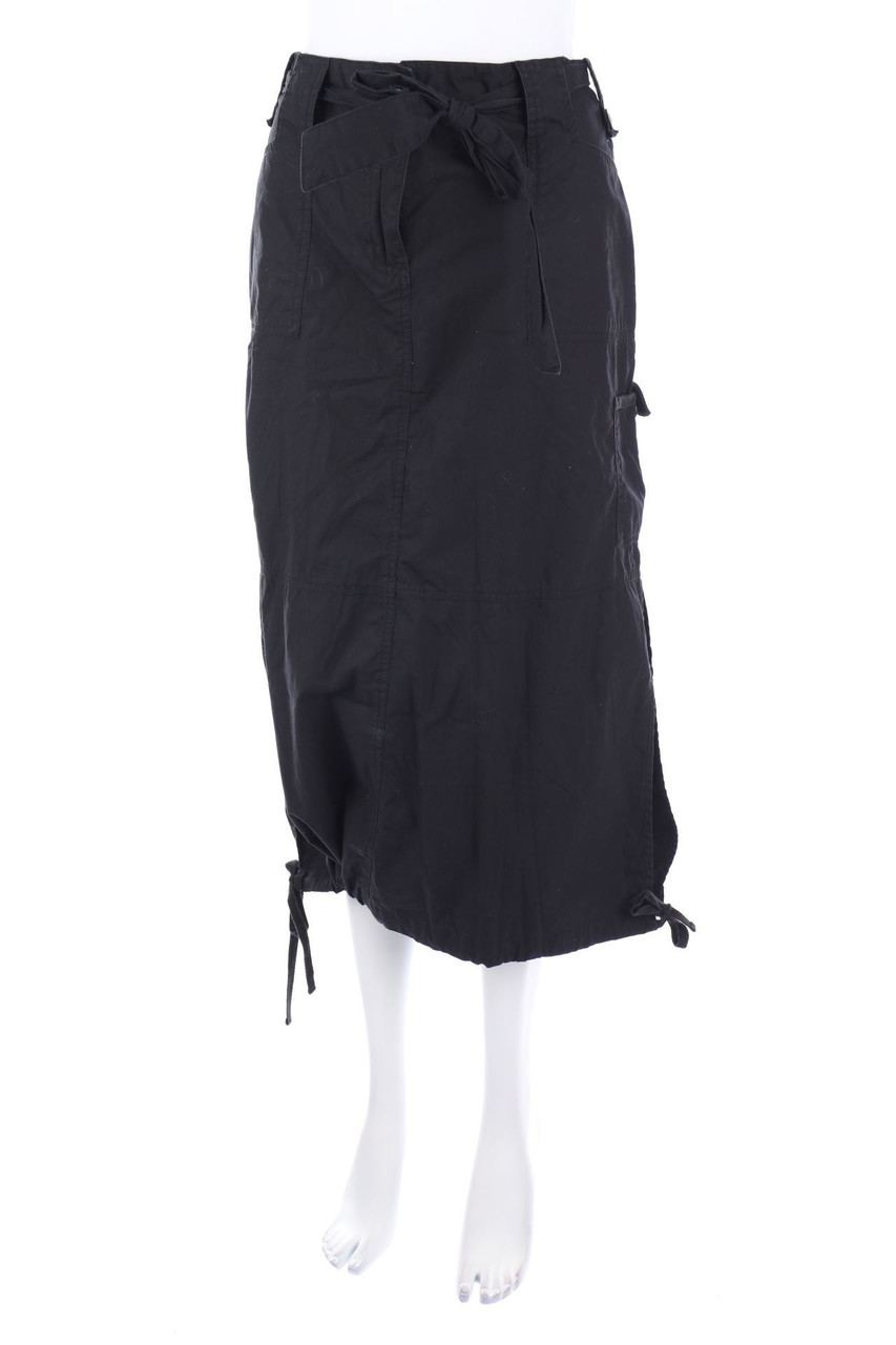 UNITED COLORS OF BENETTON - Midi Skirt with Patch Pockets - D 44