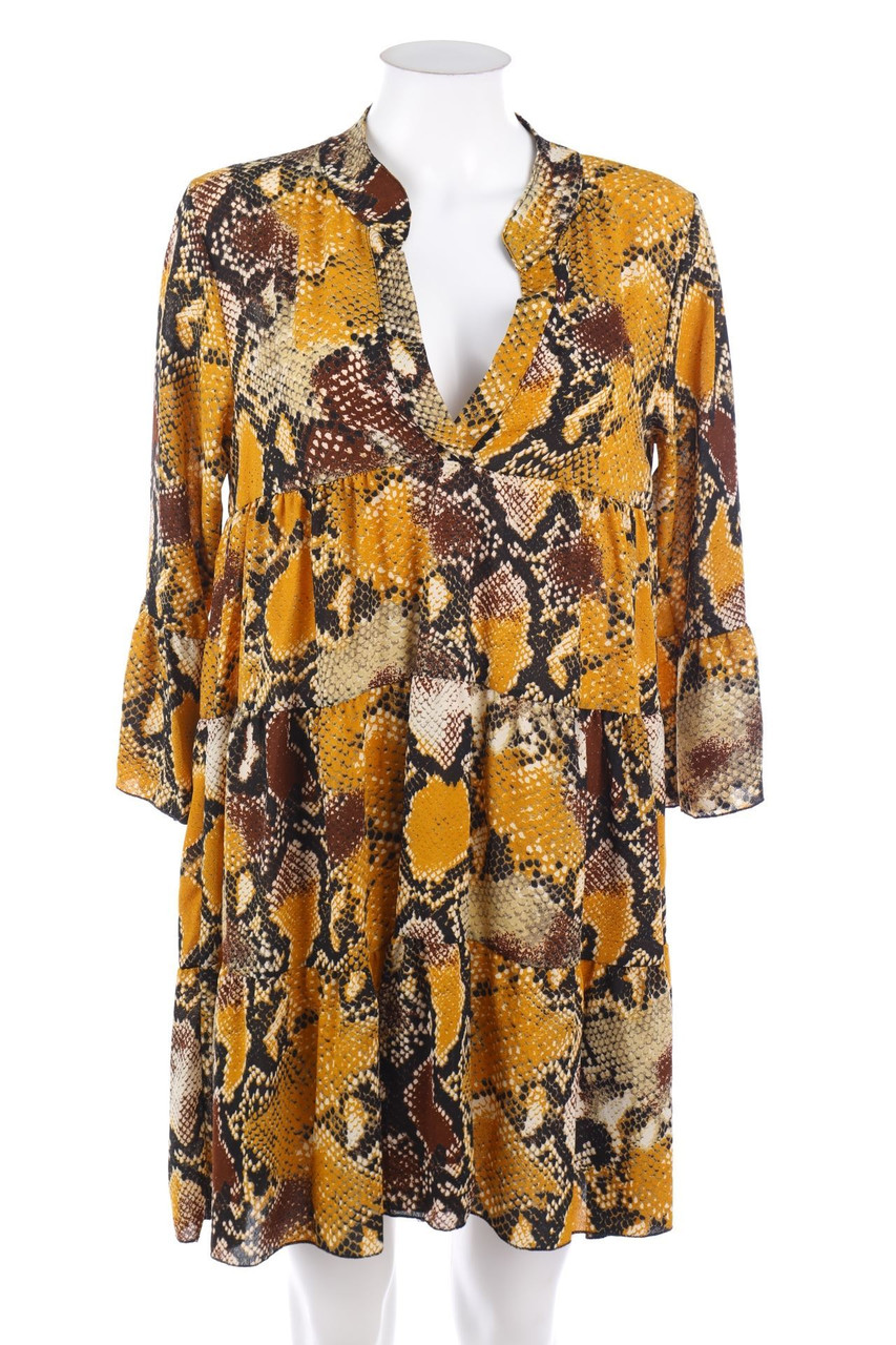 NEW COLLECTION - Kleid mit Animal-Print - M