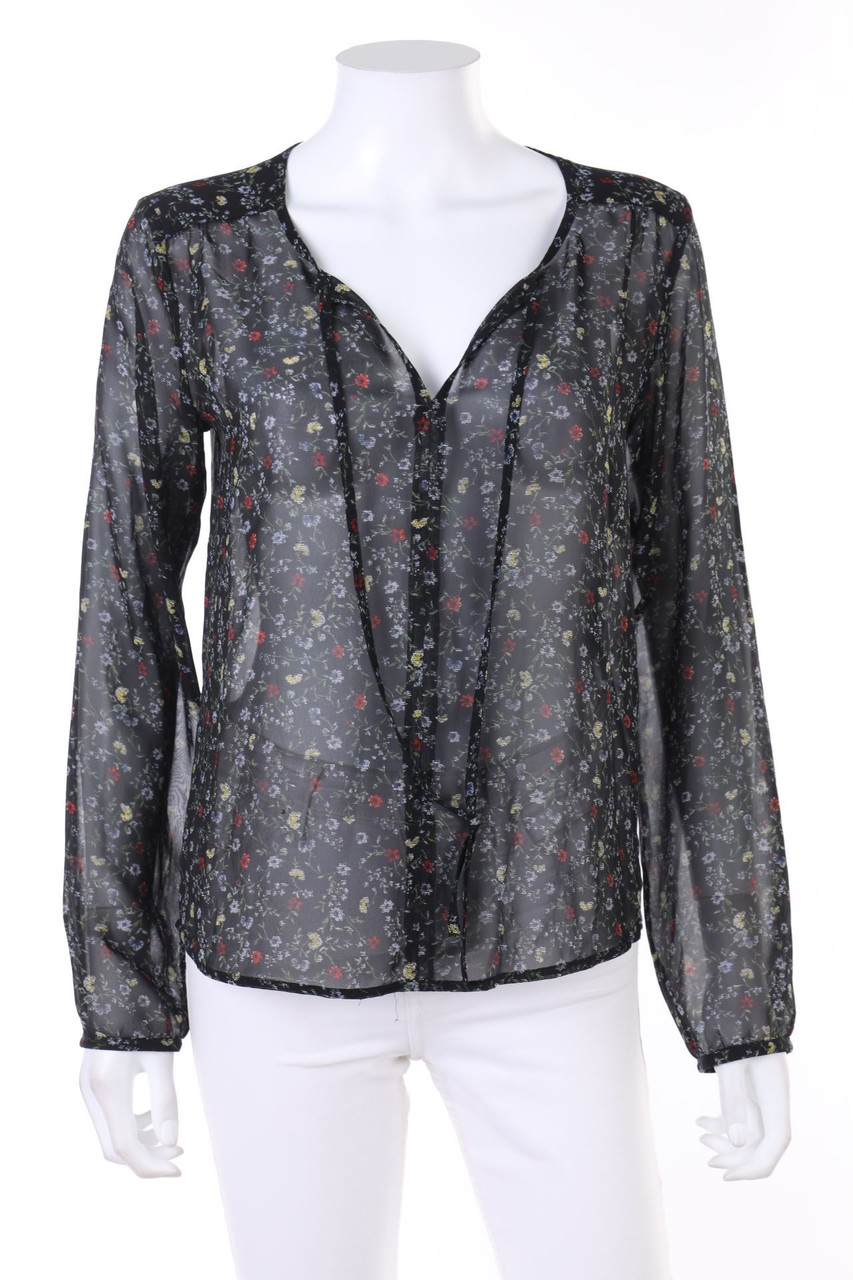 ESPRIT de corp - Bluse mit Blumen-Print - XS
