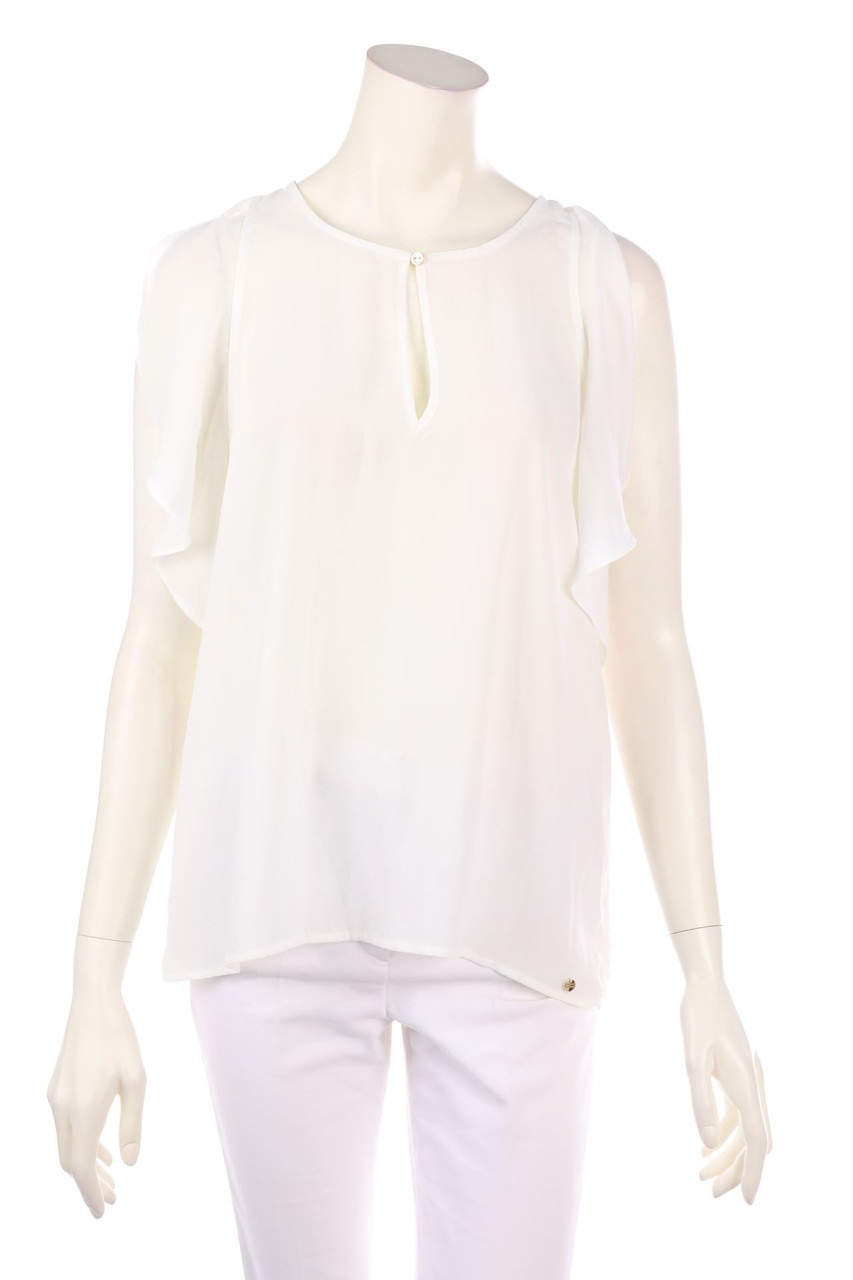 RT ROBERTO TORRETTA - Blouse Top with Volants - D 38