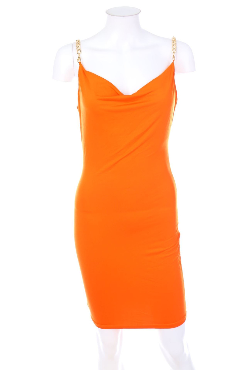GIORGIA - Dress with Cowl Neck - M