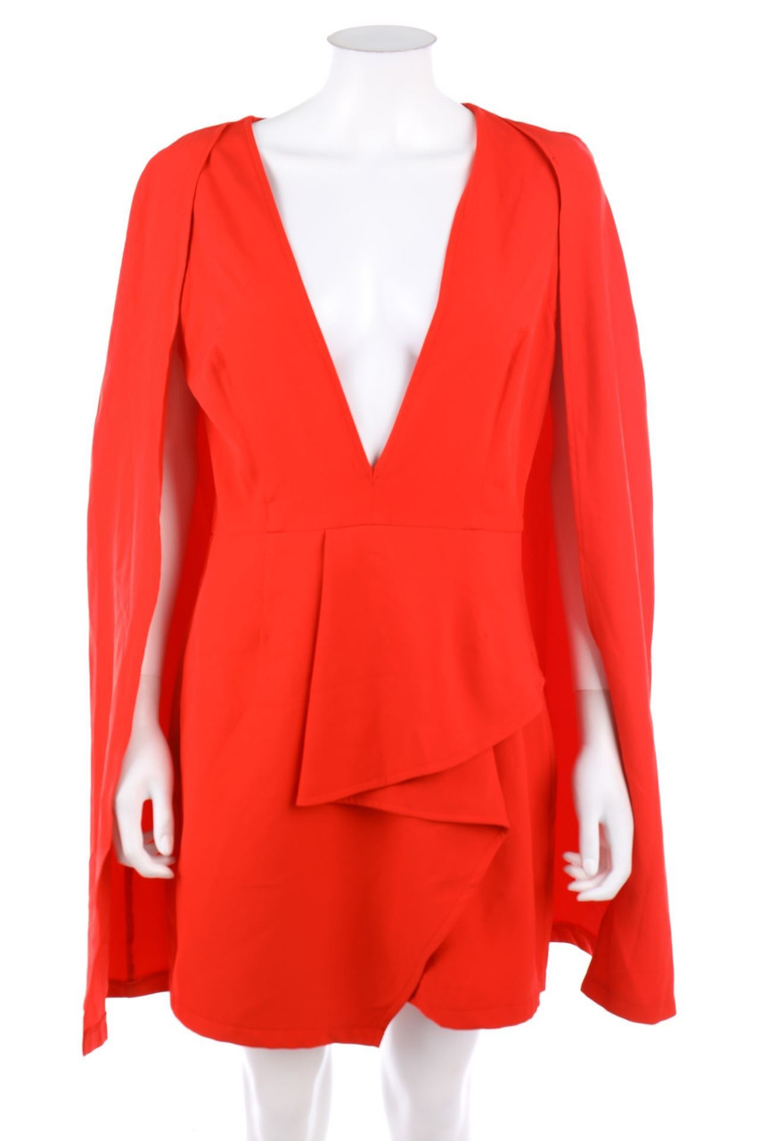 MISSGUIDED - Cocktail Dress with Deep Plunge Neckline - D 38