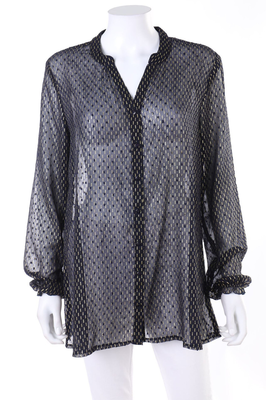 WOMEN ONLY - Blouse with Print - D 44