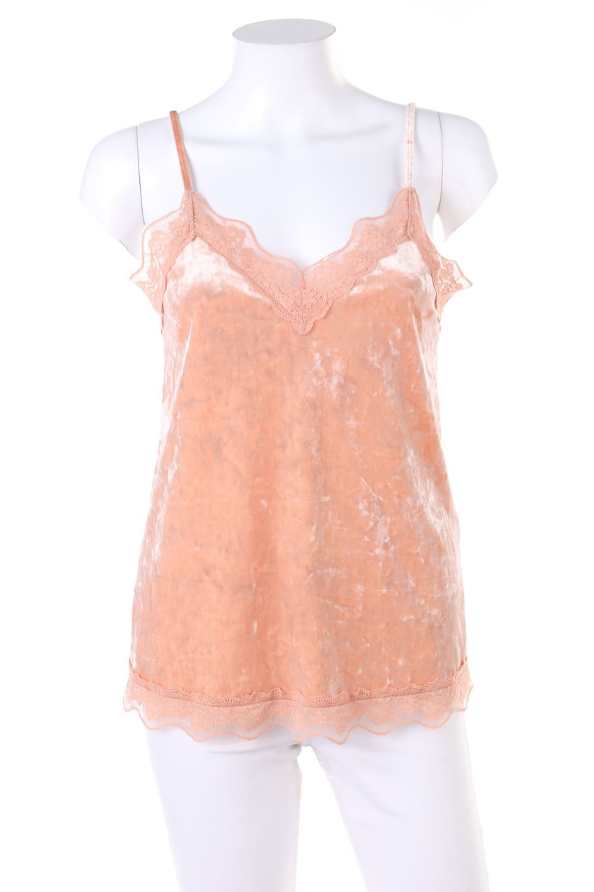TEZENIS - Top aus Samt mit Spitze - S
