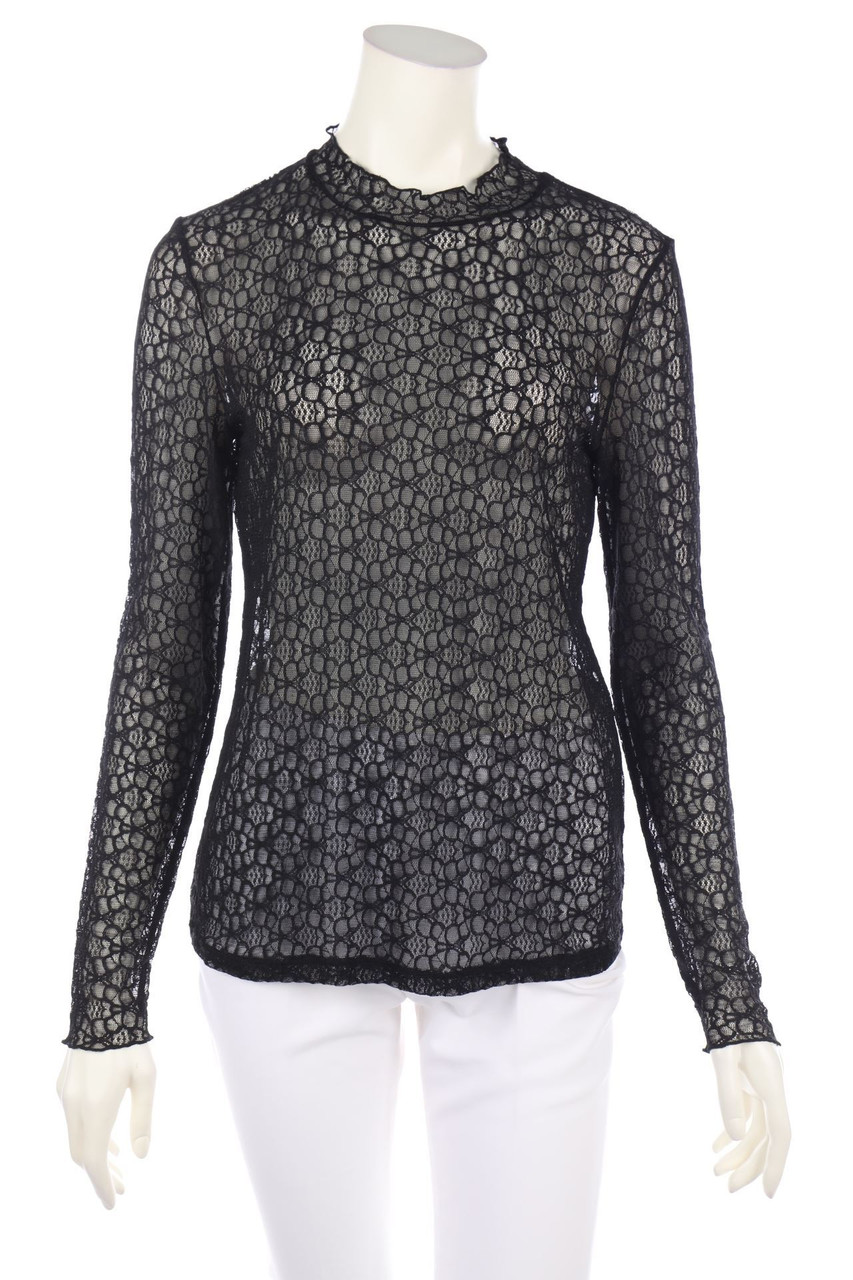 set - Longsleeve-Shirt aus Spitze - D 38