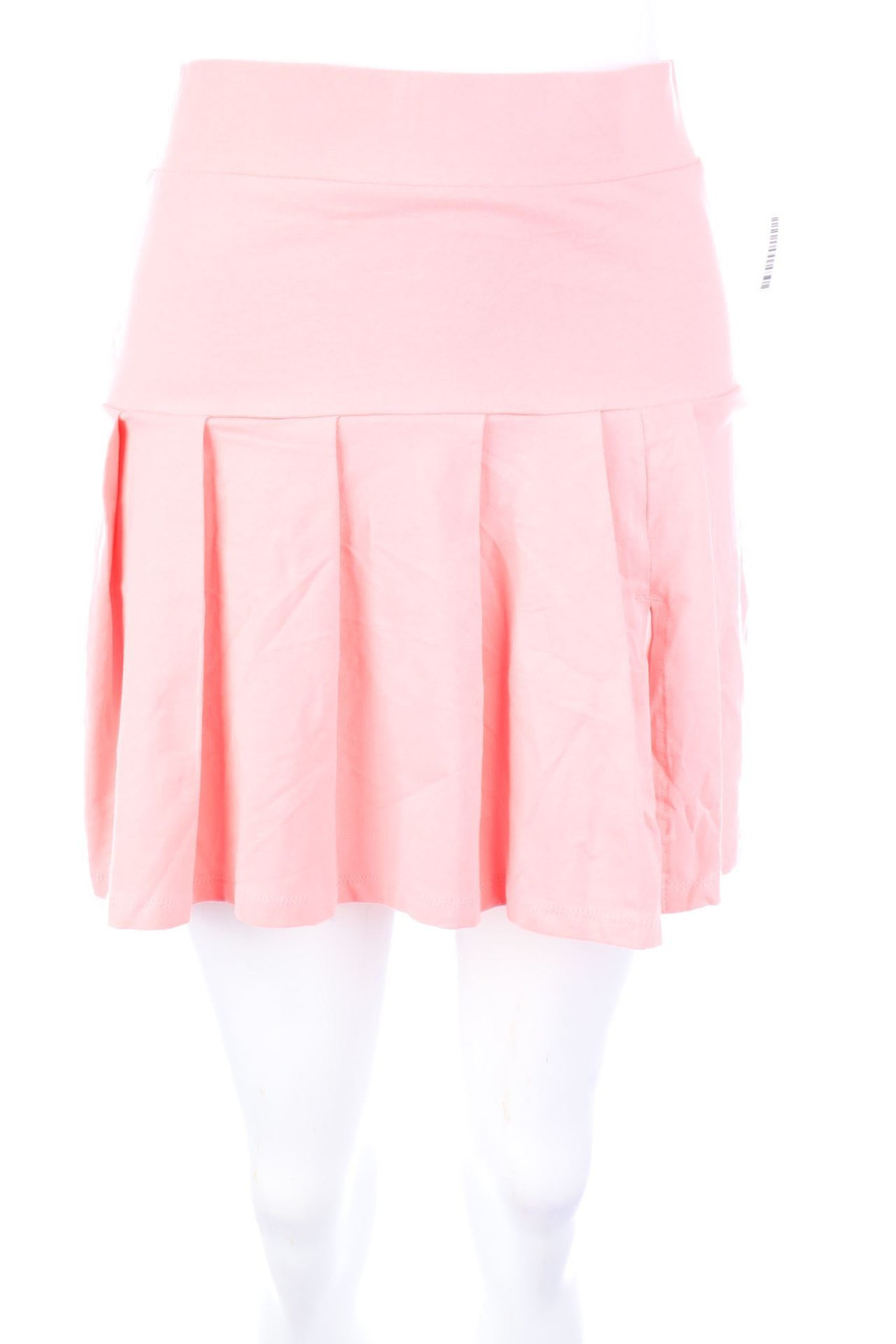No Label - Pleated Mini-Skirt - S