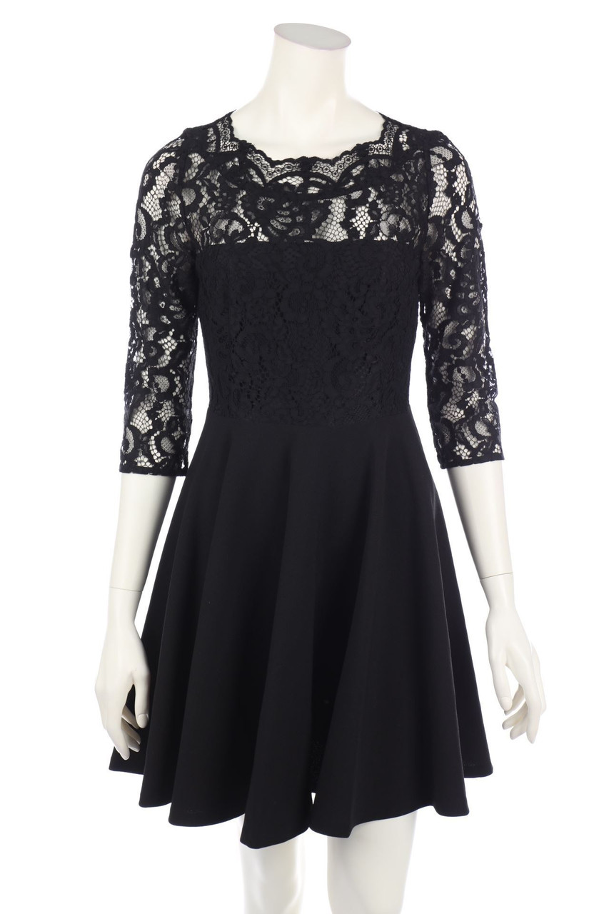 CLAUDIE PIERLOT - Cocktailkleid mit Spitze - D 36