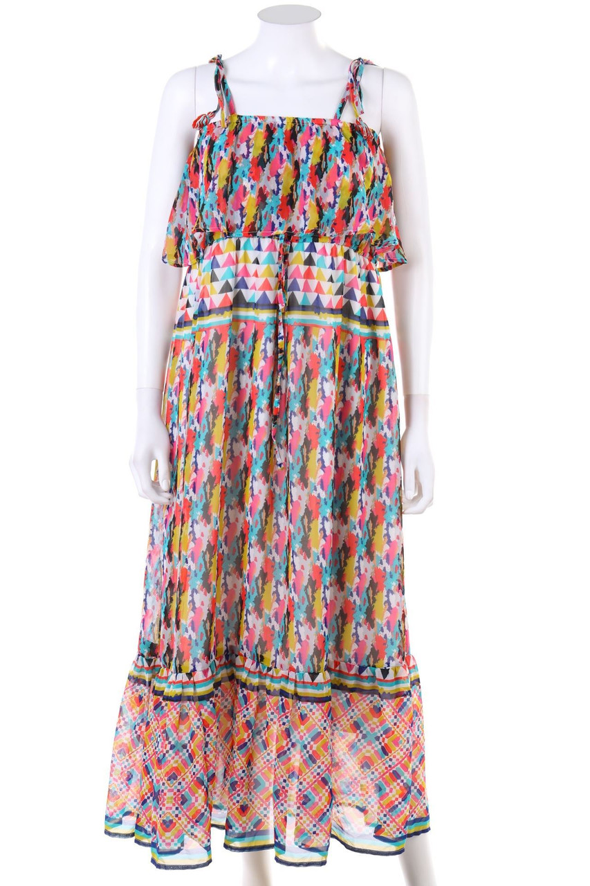 SMF - Midikleid mit Print - D 36