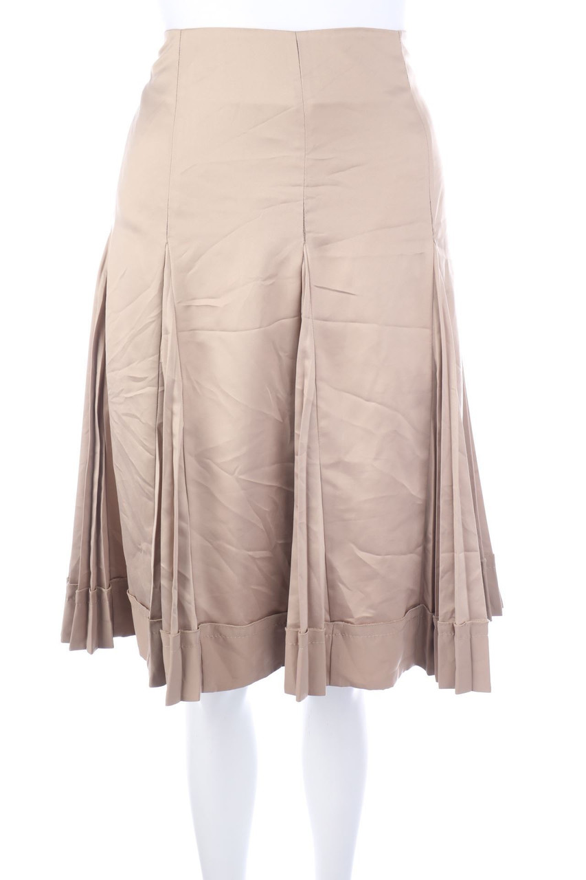 DONNA - Metallic Skirt with Ruffles - D 38