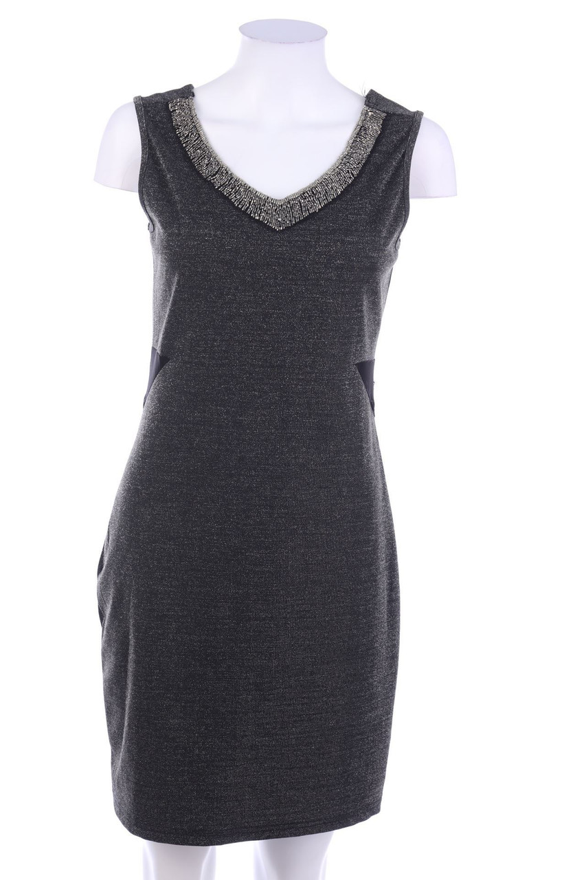 LILY WHITE - Party Dress with Glitter - L