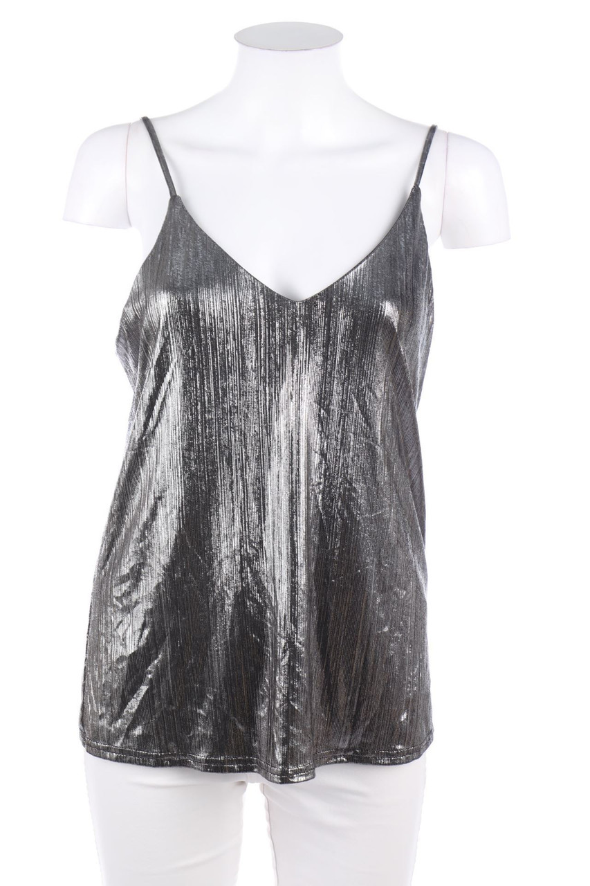 F&F - Glitzer-Top in A-Linie - D 36