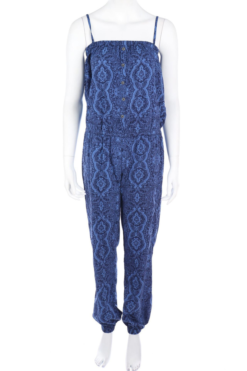 TALLY WEiJL - Strap-Print-Jumpsuit with Elastic Band - D 36