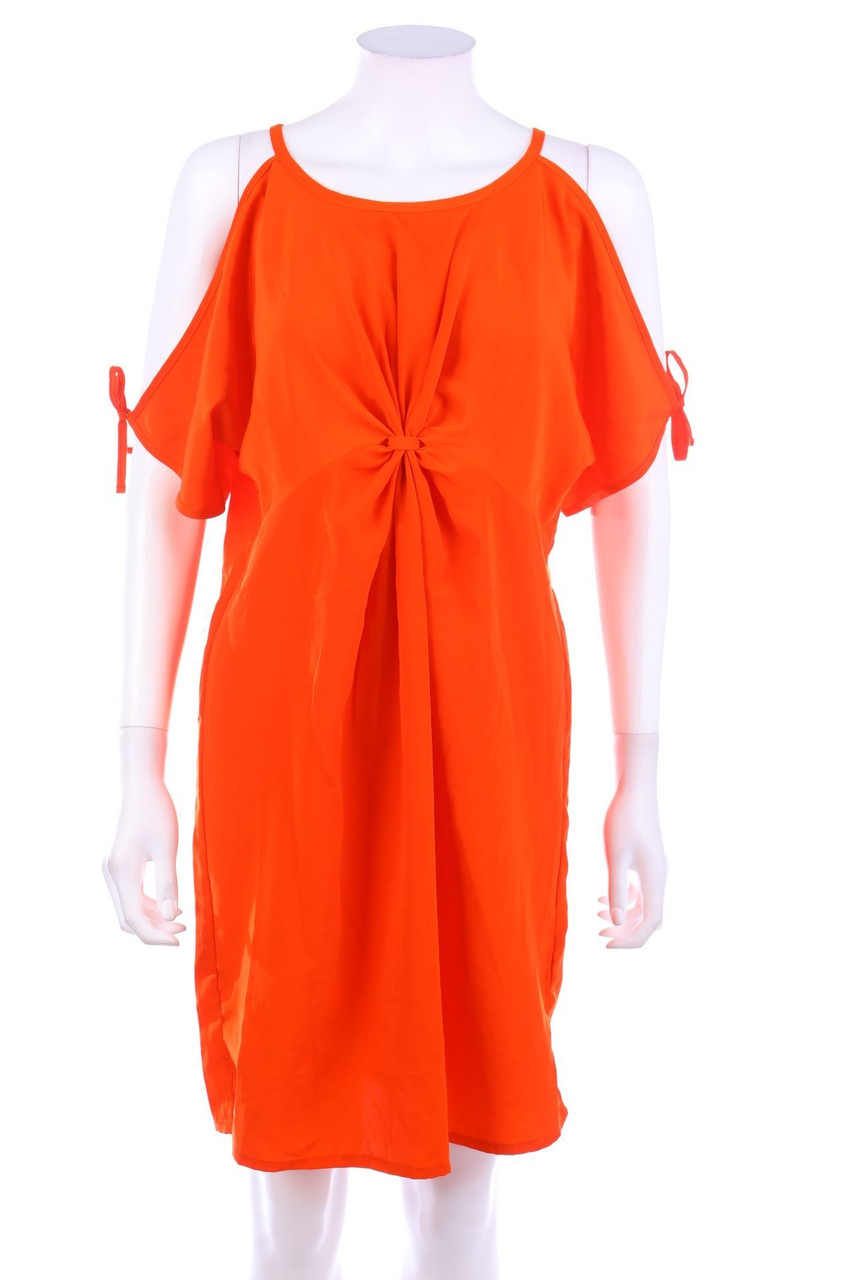 BODYFLIRT - Cold-Shoulder-Kleid mit Drapierung - D 38