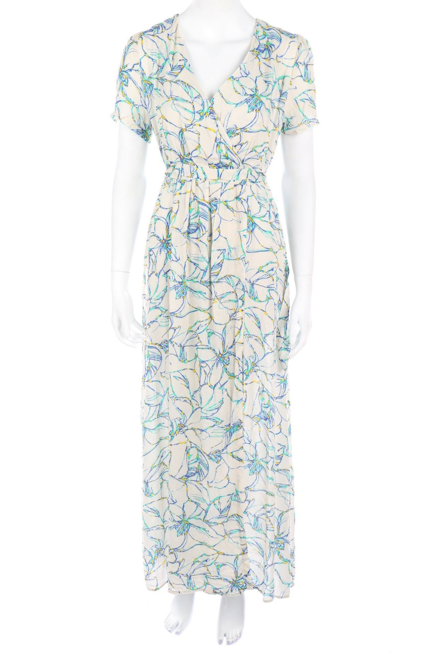 See U Soon - Maxi-Kleid in Wickel-Optik - D 40