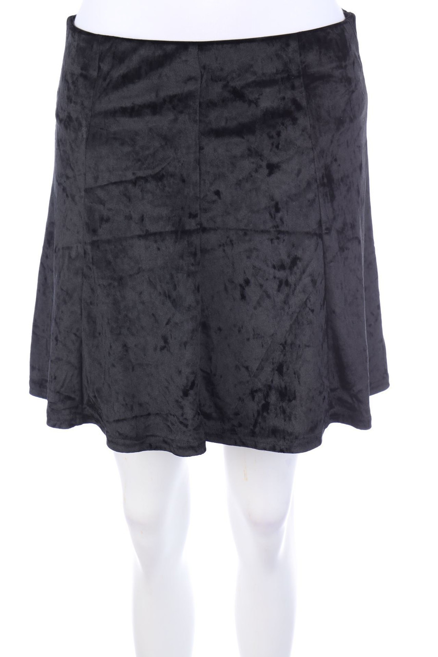 TALLY WEiJL - Velvet Skirt with Elastic Band - L