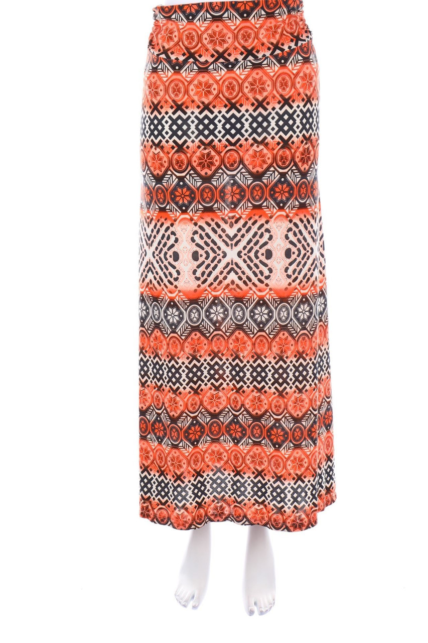 SECONDHAND - Skirt with Ethno Print - D 40